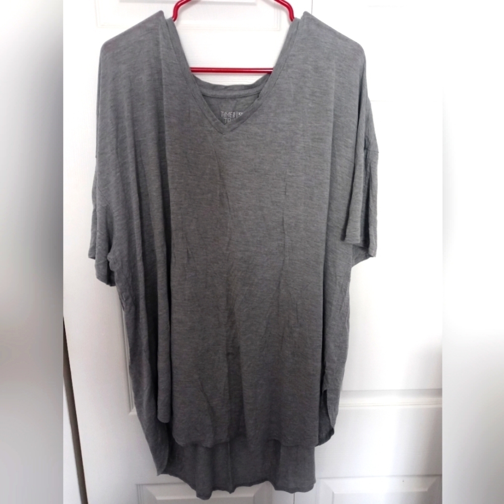 Women's plus size 3x Gray blouse